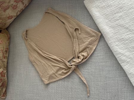 Wickeltop, beige, S, Morena Isabel