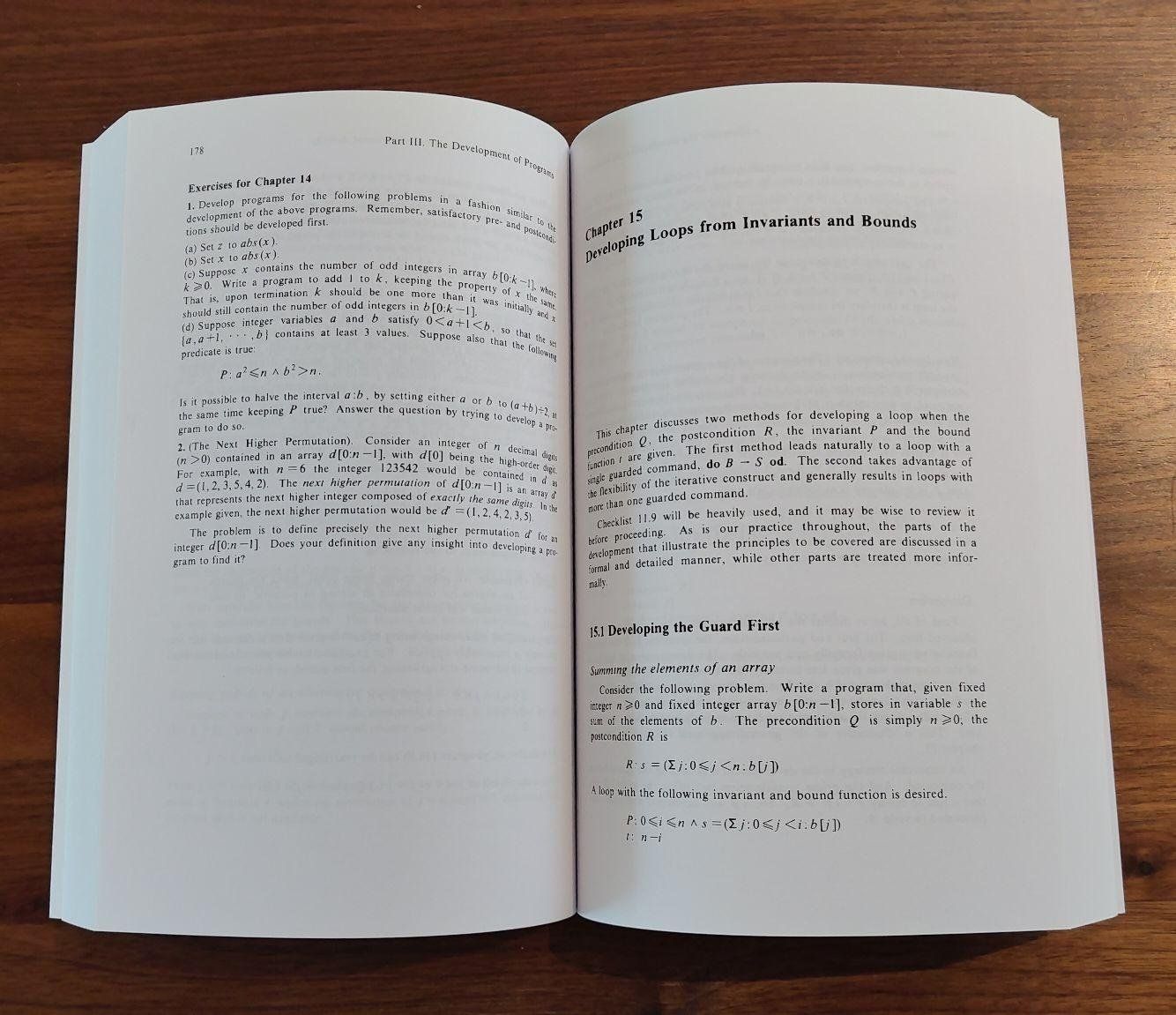Bücher: David Gries: The Science of Programming – Neu (gemäss Beschreibung) aus Sursee von patrick.bucher 1