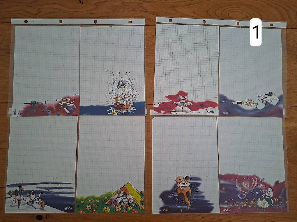 Papier: Seltene Diddl Blätter A5 – D'occasion à Bischofszell par bodesuri16