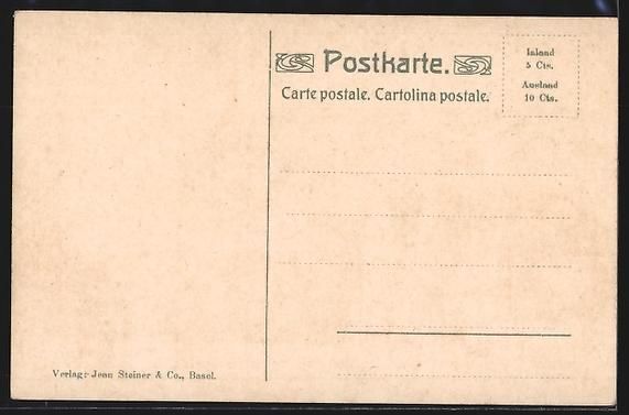 Cartoline postali: AK Basel, St. Johannthor mit Brausebad – Usato da Berlin venduto da bartko-reher 1