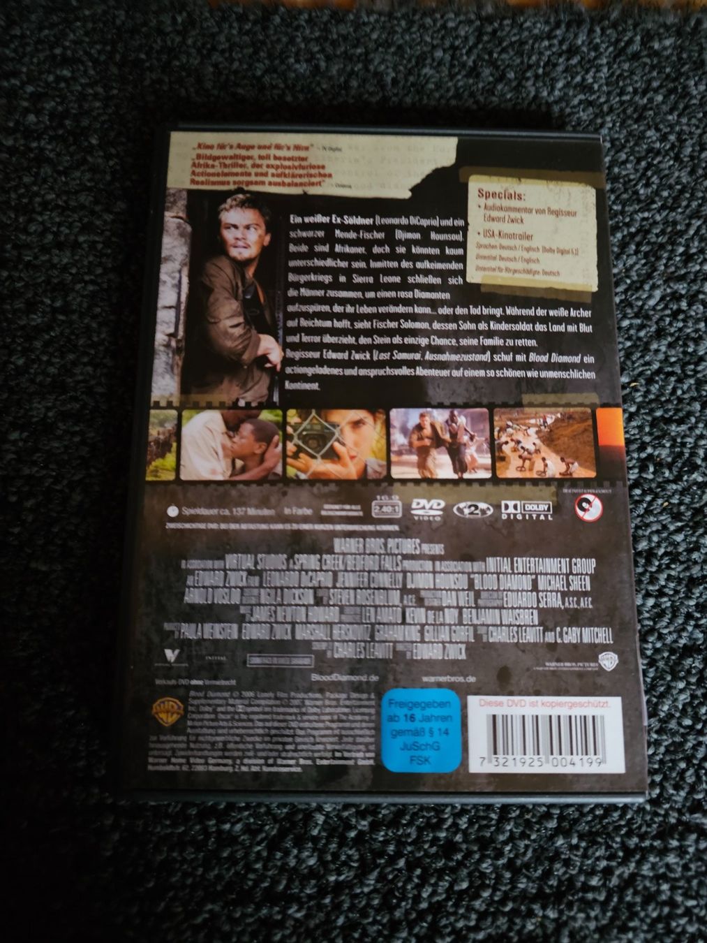 Tutti i DVDs: BLOOD DIAMOND(13404) – Usato da Ruswil venduto da M71 1