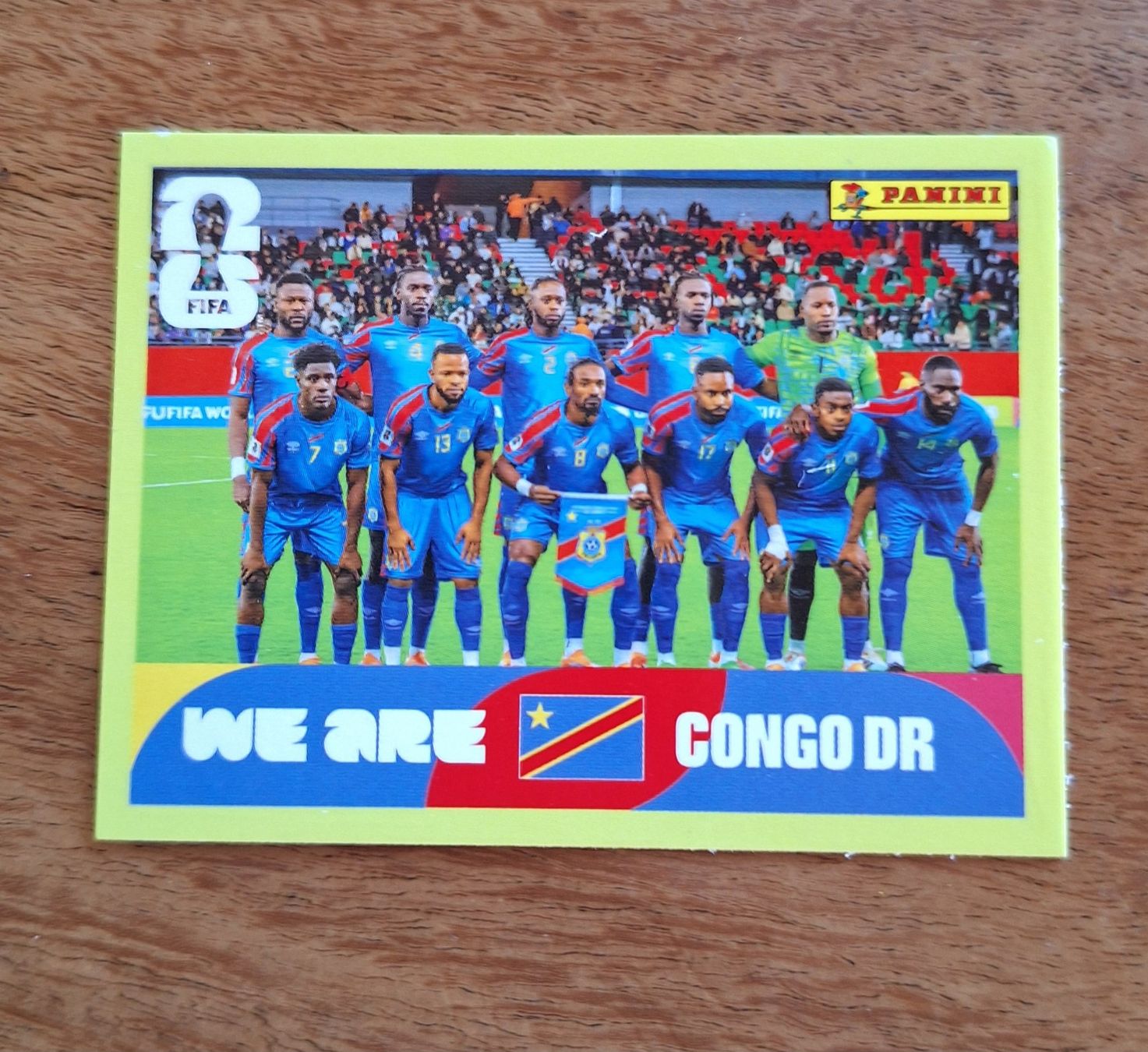 Panini Cartes à collectionner: Panini CONGO DR COD 13 – Neuf (Voir description) à Romanens par Crocette