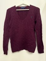 Polo Ralph Lauren Wollpullover XS, Weinrot, Top Zustand!