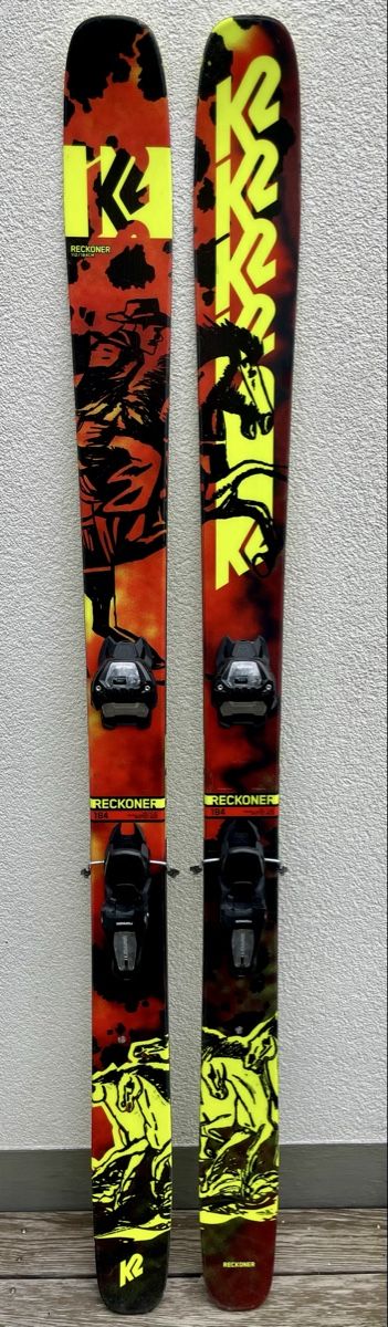 K2 Sci: Skis freeride K2 Reckoner 112 – Usato da St-Aubin FR venduto da pat_led