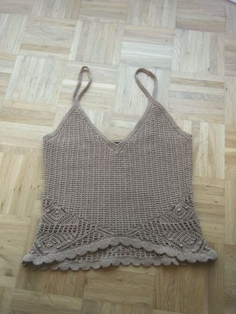 Neues Zara Strick Top gr s/m