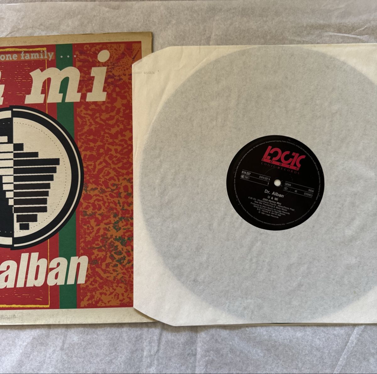 Dischi in vinile: Dr. Alban - U & Mi - 12" Maxi - 90s – Usato da Rorbas venduto da BlackstarRecords 2