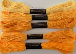 5x Stickgarn neu