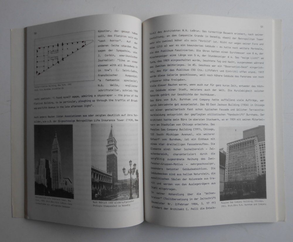 Libri: Hundert Jahre Hochhäuser. 1984. – Usato da Basel venduto da Domba 1