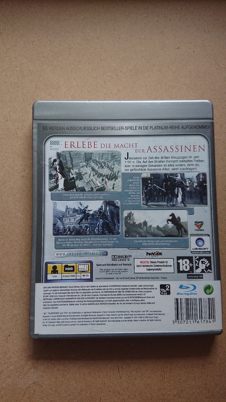 Giochi: Assassin's Creed Platinum PS3 Spiel  – Usato da Chur venduto da FreakofRarity 1