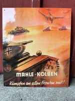 Mahle kolben panzer 2.Weltkrieg werbung reklame