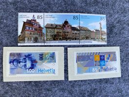 2007 ** Nationalbank + Stein am Rhein ZN 1220 + 1221 Z170