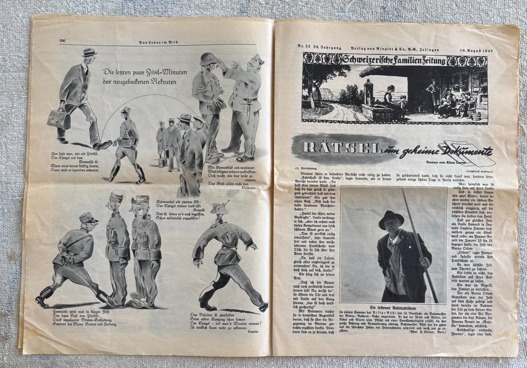 Revues & Magazines: LEBEN IM BILD 10. AUGUST 1940 – D'occasion à Ostermundigen par wini63 2