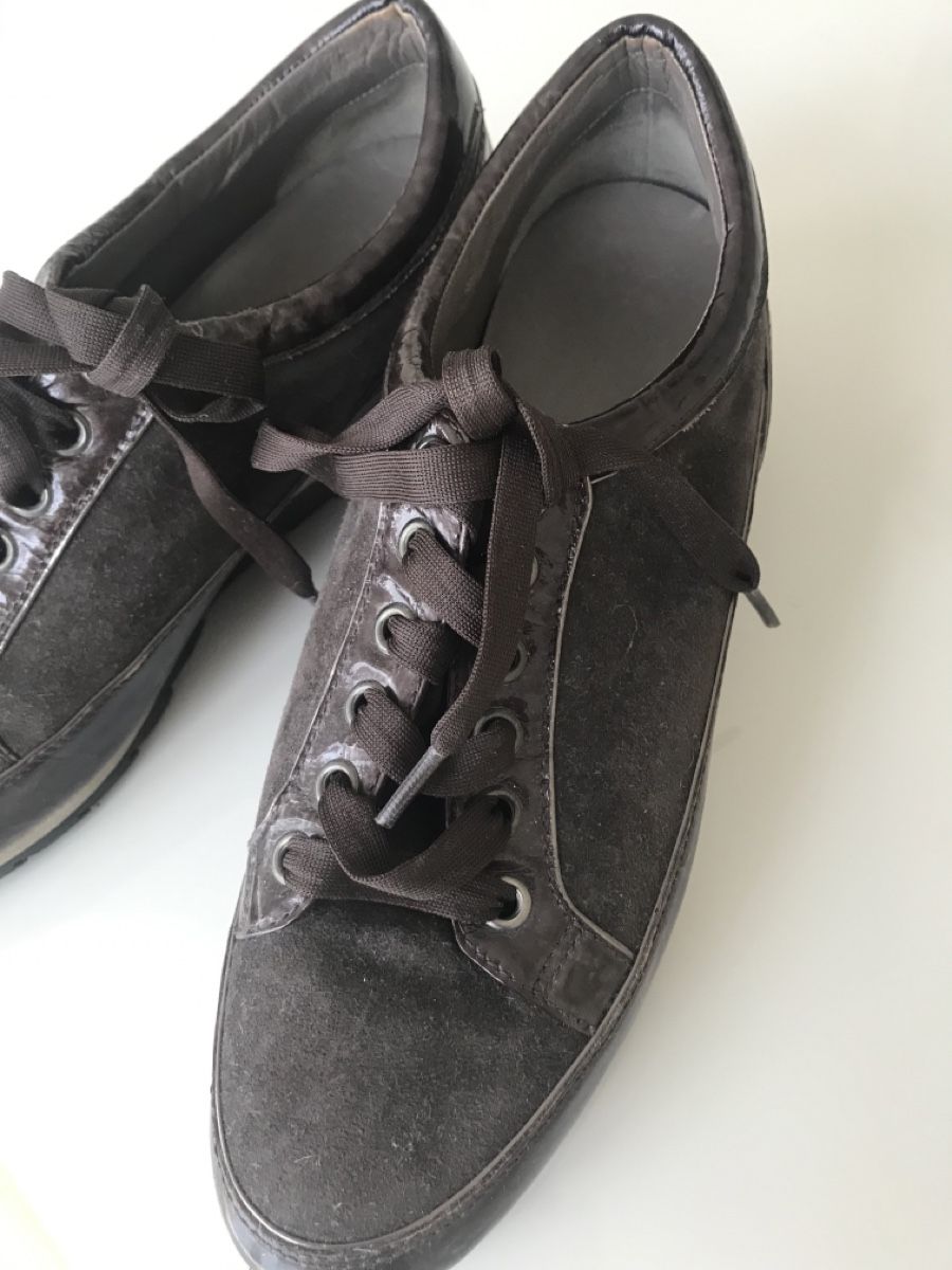 Damenschuhe: Schnürschuh Gr. 37 Braun Wildleder – Gebraucht aus Luzern von Hans1937 4