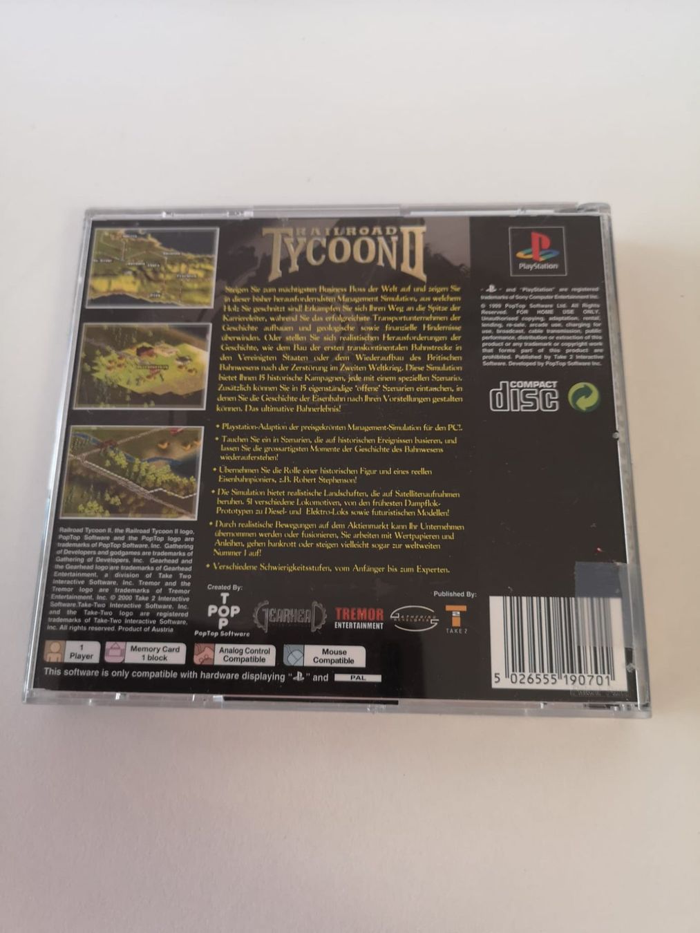 Giochi: Railroad Tycoon 2 (PS1) – Usato da Herisau venduto da Seyashop1 2