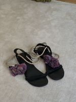 Sandalen Isabel Marant schwarz mit Bändern Grösse 37