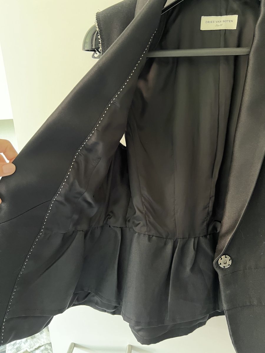 Gilet & Giacche senza maniche: Dries Van Noten Smoking Weste Grösse FR38 – Usato da Zürich venduto da Mbraunschweig 6