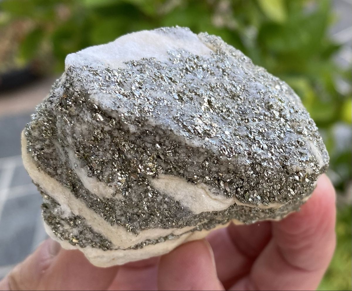 Mineralien & Heilsteine: Top Pyrit / Dolomit Lengenbach Binntal  – Gebraucht aus Selzach von 321compac 5