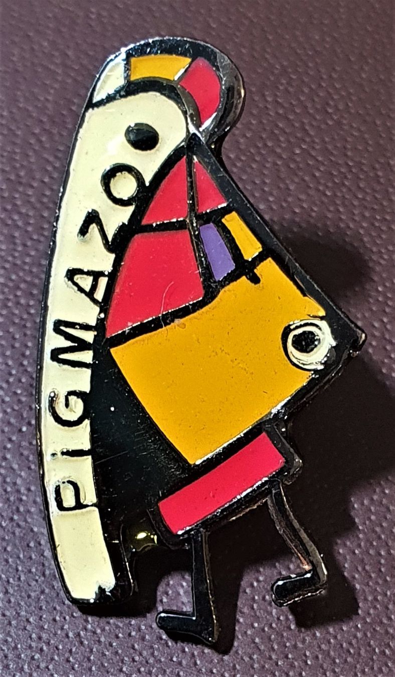 Plaquettes & Badges: Q107 - Kunst Pin  PIGMAZO / Gerhard Jetter Maler – D'occasion à Reinach BL par Boston-Verkauf