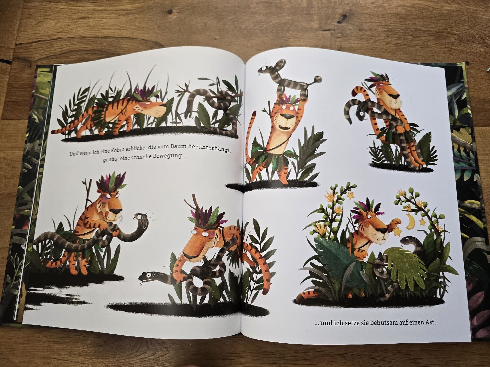 Libri: Der achtsame Tiger - Ein tolles Kinderbuch – Usato da Wittenbach venduto da Tigerlili 6