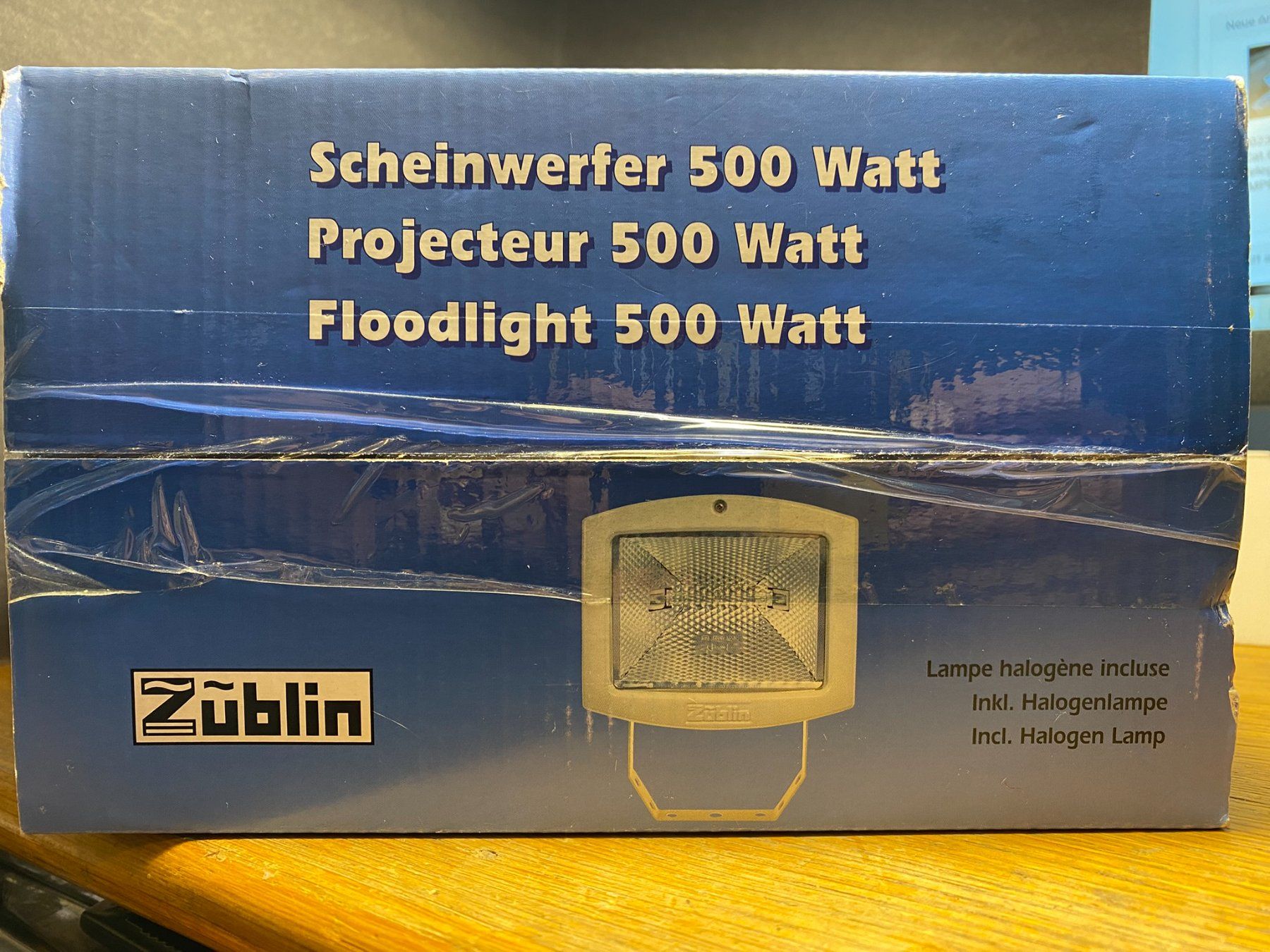 Lampen: Züblin Halogen Scheinwerfer 500W - Neu & Originalverpackt – Neu und originalverpackt aus Spiez von Mlandcruiser 3