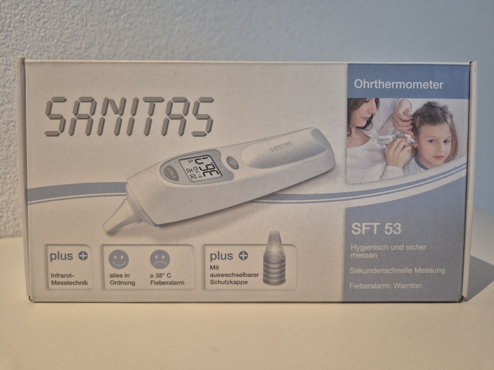 Altro per la casa: Ohrthermometer Sanitas SFT 53 neuwertig – Nuovo e nell'imballaggio originale da Hefenhofen venduto da GSC99 4