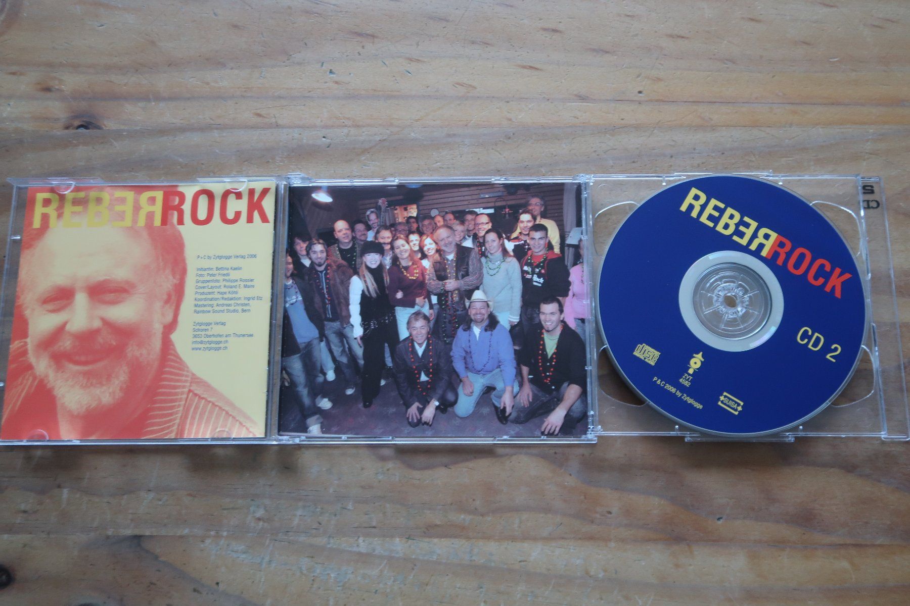 CDs: REBER ROCK - PETER REBER TRIBUTE 2x CD – Gebraucht aus Basel von Patiscat 5