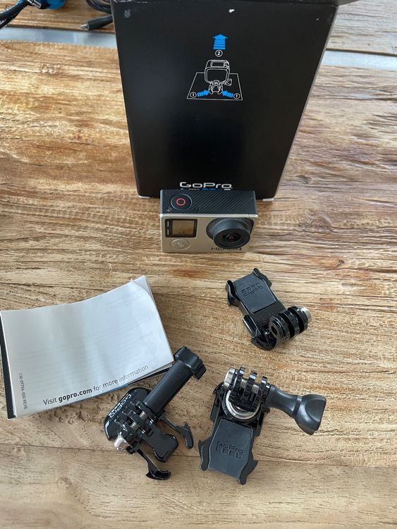 Go Pro 4 Hero silber | Kaufen auf Ricardo