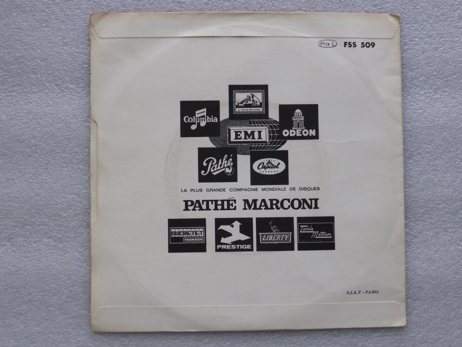 Vinyles: Vinyl Single   TOUSSAINT McCALL – D'occasion à Küssnacht am Rigi par Mondkinder 3