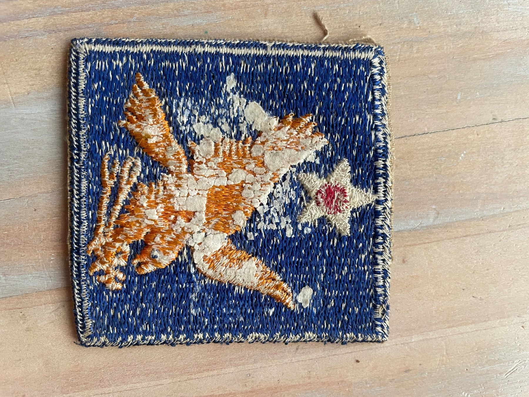 US Army Uniformi: U.S. Army patch Original WW2 2nd USAAF – Usato da Oberbütschel venduto da Woodie2005 1