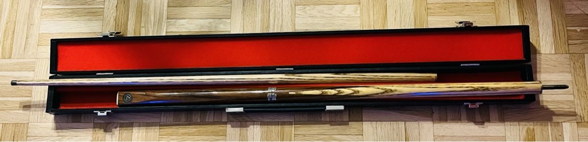 Giochi: Snooker Queue mit Etui, zweiteilig – Usato da Kloten venduto da Billard2 1