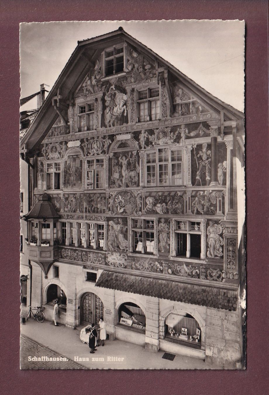 Cartes postales: SCHAFFHAUSEN - Haus zum Ritter – D'occasion à Pully par nicecards