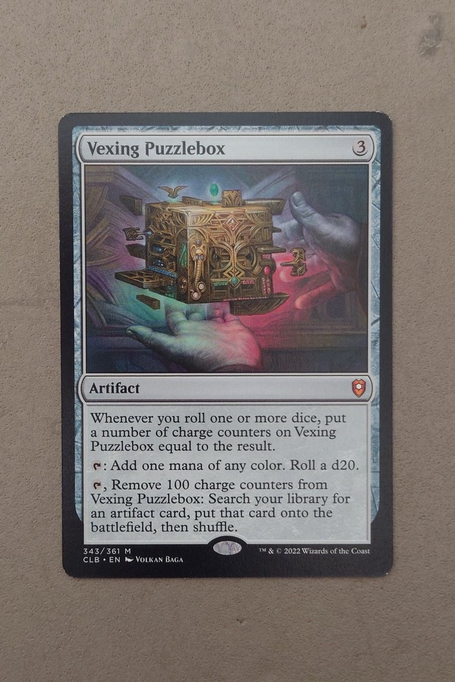 Magic The Gathering Carte collezionabili: Mtg, Vexing Puzzlebox – Usato da Elsau venduto da majeerdi