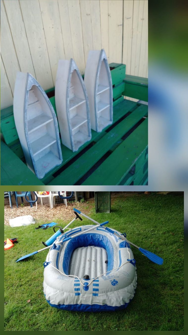 Tutte le decorazioni: Bateau en bois décoratif – Usato da Payerne venduto da jea_m6nb 8
