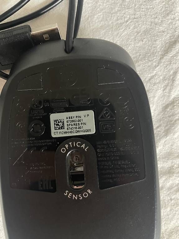 Hewlett Packard Mouse: HP Maus SM-2022 USB – Usato da Zürich venduto da cam_psz8 1