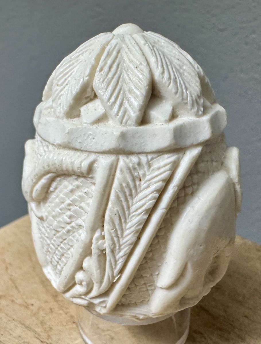 Sculture & Statue: Geschnitztes Deko Ei Meerschaum Elefant – Usato da Rothrist venduto da Luckywinner 3