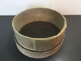 Antikes Rundes Korn oder Gedreide Holzsieb Garten Deko