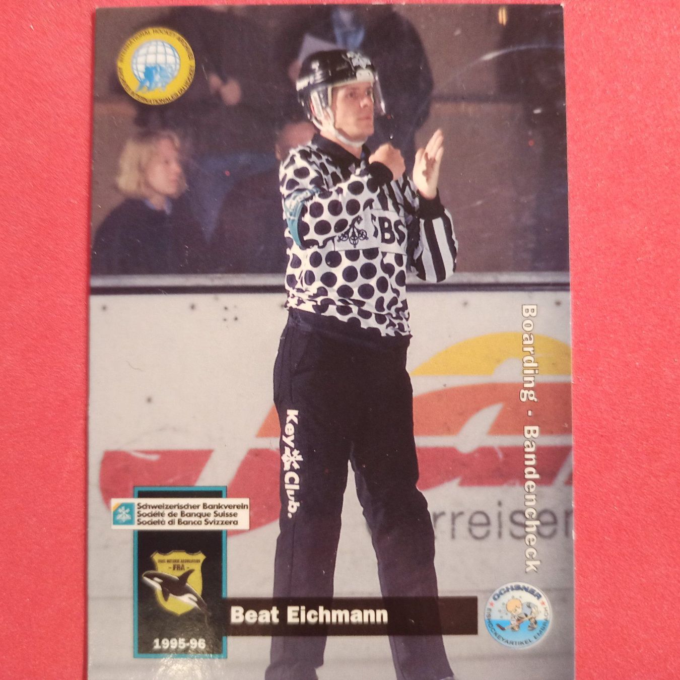 Carte collezionabili: Beat Eichmann - Schiedsrichter - 1995/96 – Usato da Dübendorf venduto da kb86_MOVIE