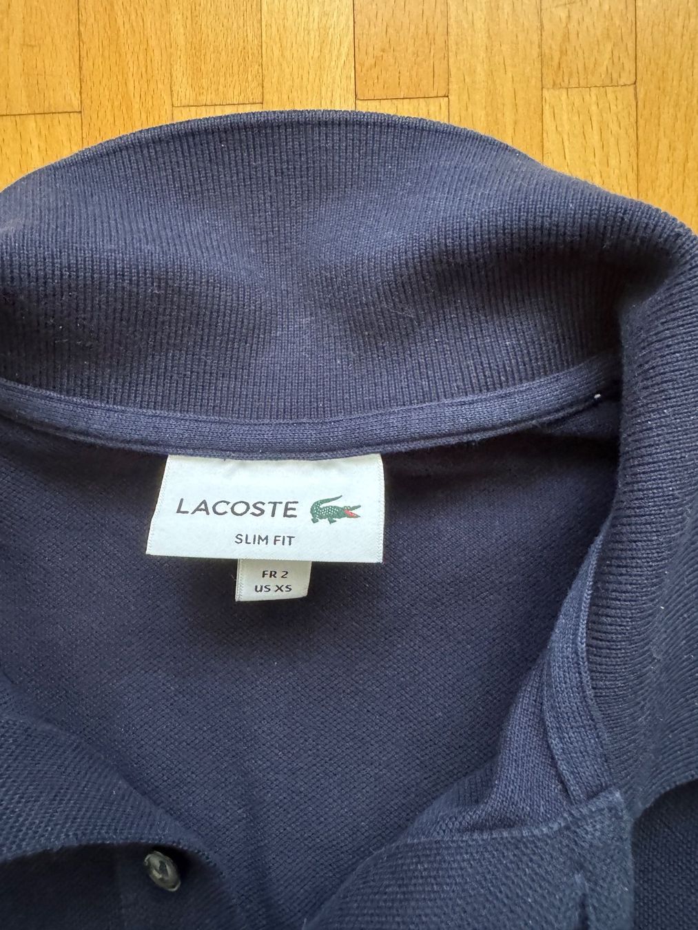 Lacoste Magliette Polo: Polo Lacoste manche longue XS - BLEU – Nuovo (secondo la descrizione) da Genève venduto da fmasone82 1