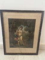 Gravure  "L'Aveu délicat" - Rousseau/Legrand - Début XlXe