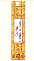 6 x Goloka Nag Champa Räucherstäbchen je 16g - Die Gelben