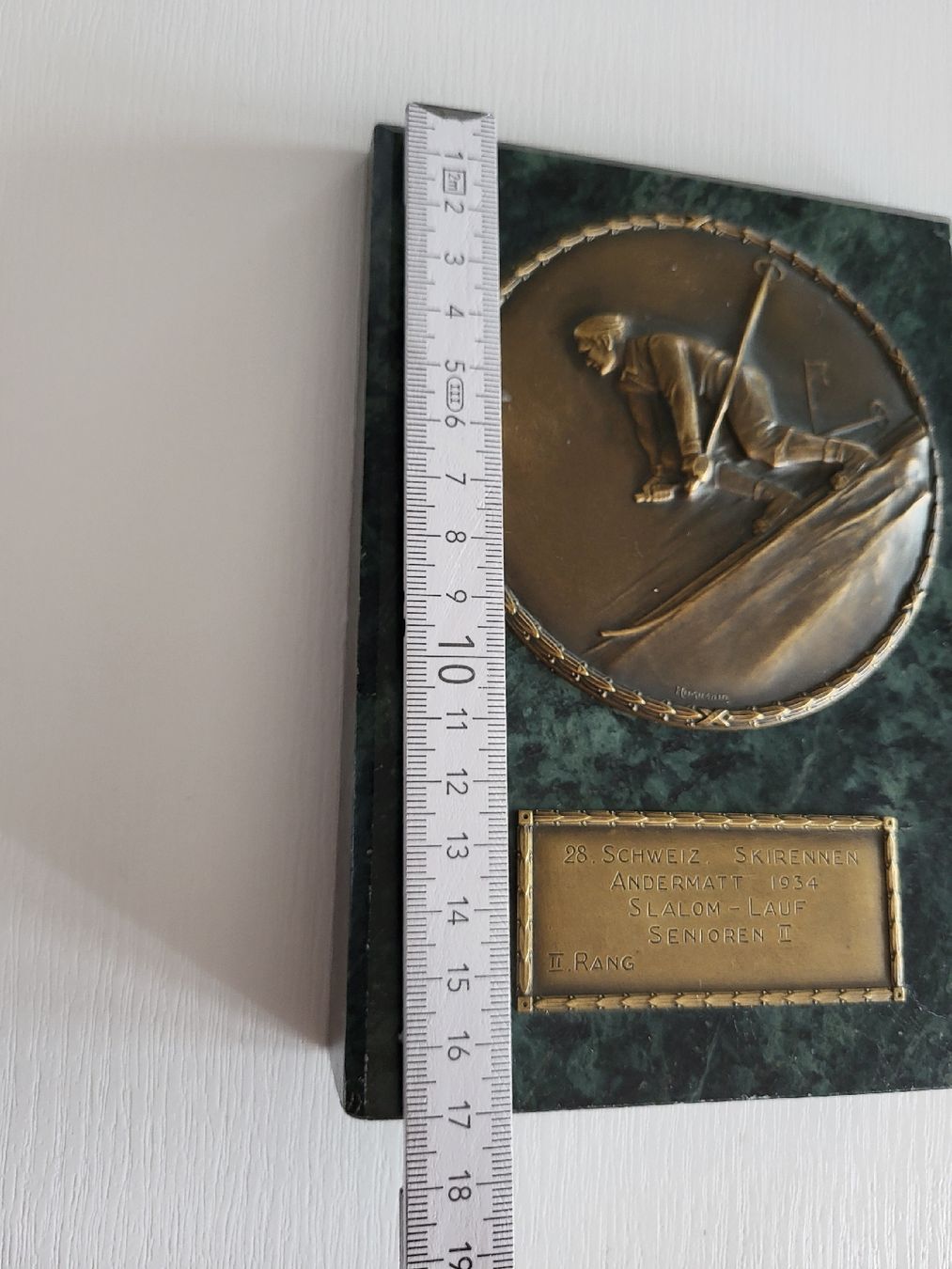 Altre raccolte & rarità: Ski-Trophäenplakette 1934 – Usato da Suhr venduto da lul_87gh 6