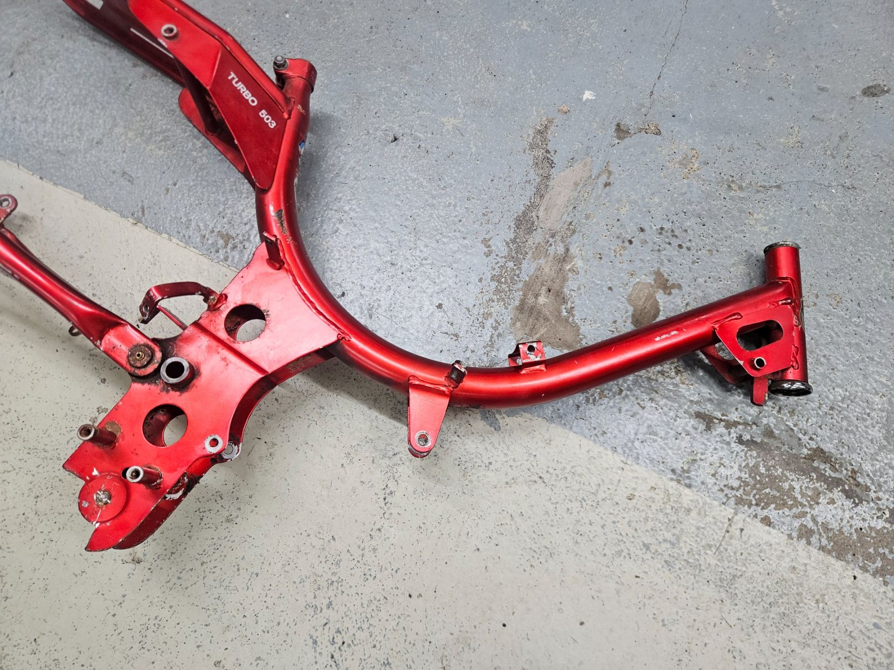 Alpa Mofas: Alpa Turbo Rahmen – Gebraucht aus Mellingen von Mech-Service 3