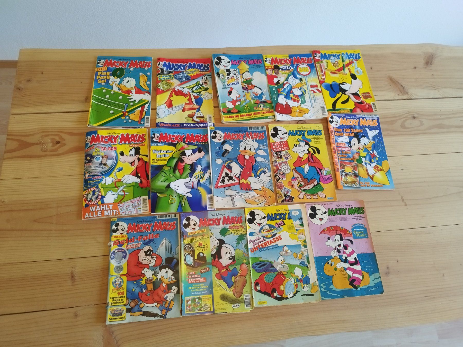 Fumetti: 78 Donald Duck Hefte + 13 Diverse Comics – Usato da Rheinfelden venduto da Grinum77 3