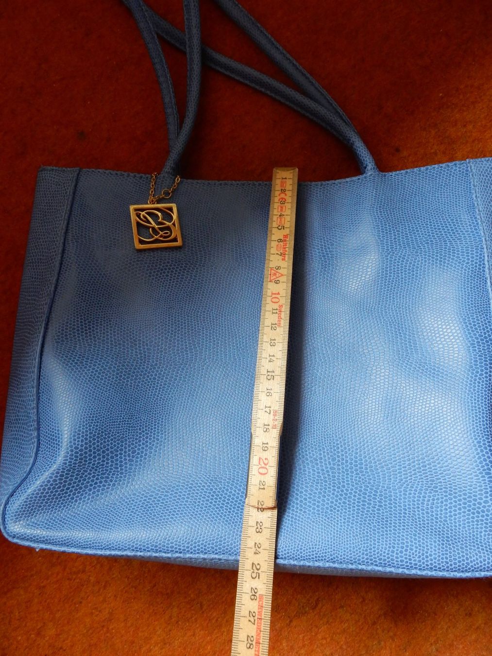 Borse: Tasche Umhängetasche blau mit Innenfächern NEU – Nuovo (secondo la descrizione) da Jona venduto da simongarden 5