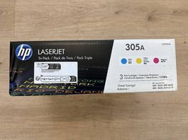 Original HP 305A Toner 3er-Set  Neu & OVP  CF370AM