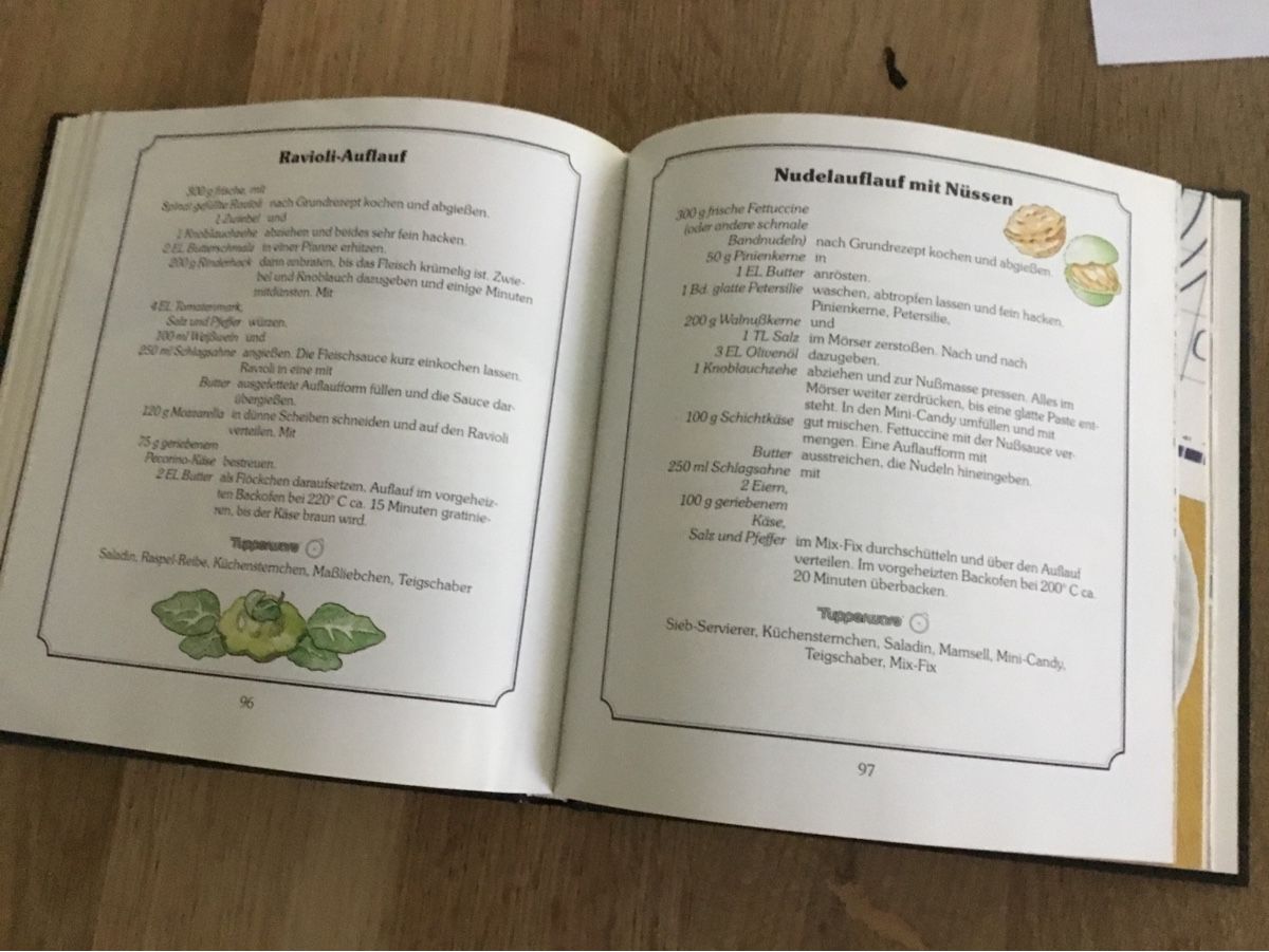 Bücher: Tupperware Nudelgerichte – Gebraucht aus Triesen von Trisuna 5