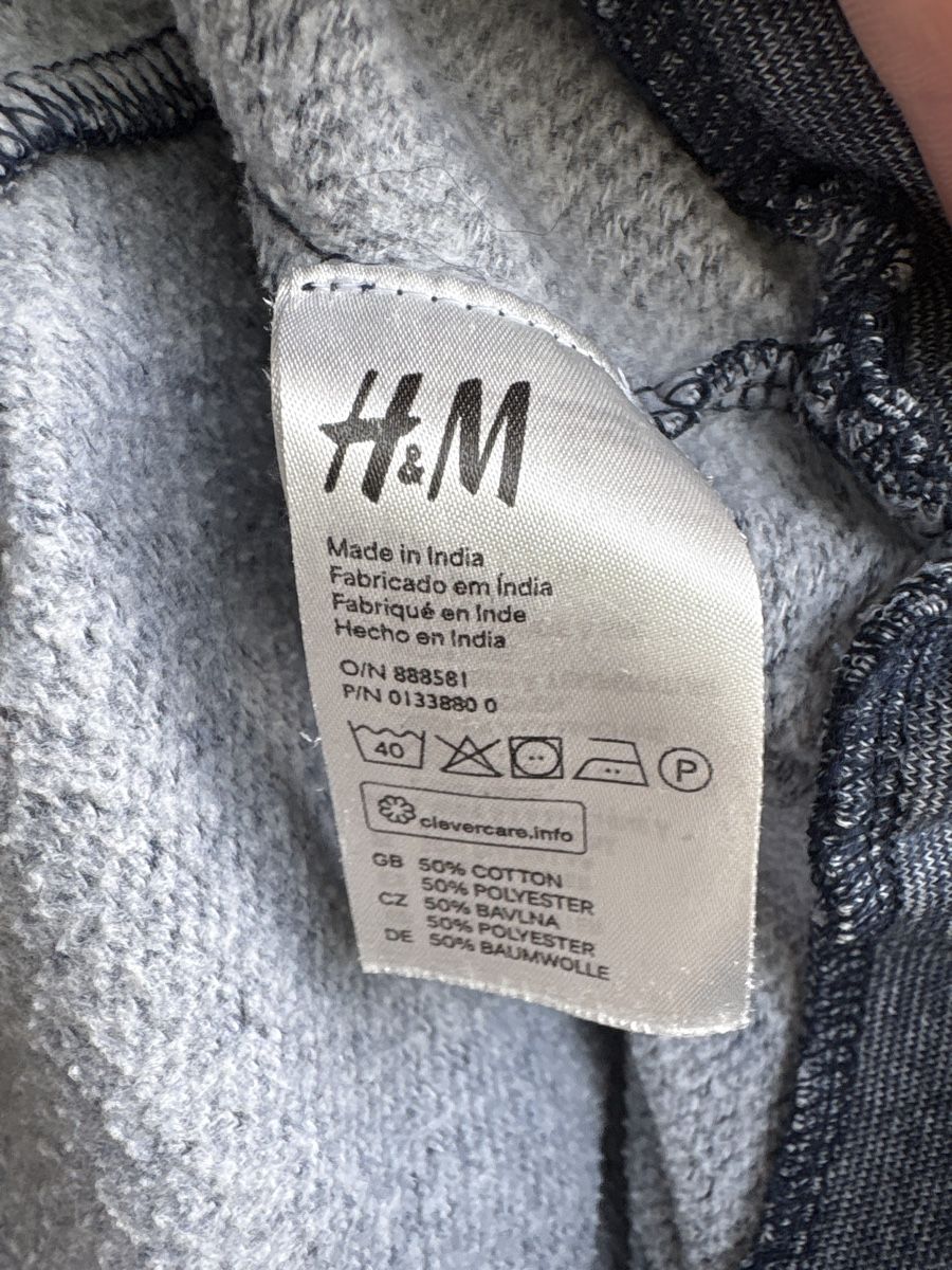 H&M Pullover & Sweatshirts: Modischer H&M Herren Kragenpullover, Blau meliert, Grösse L – Gebraucht aus Riehen von aschob 6