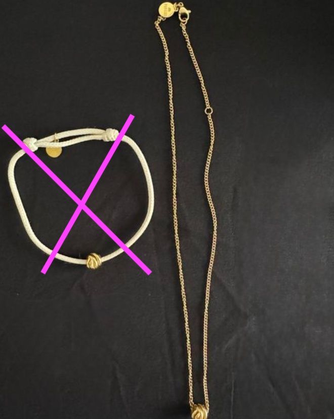 Purelei Catenine: Purelei Kette mit Knoten – Usato da Winterthur venduto da Nanole