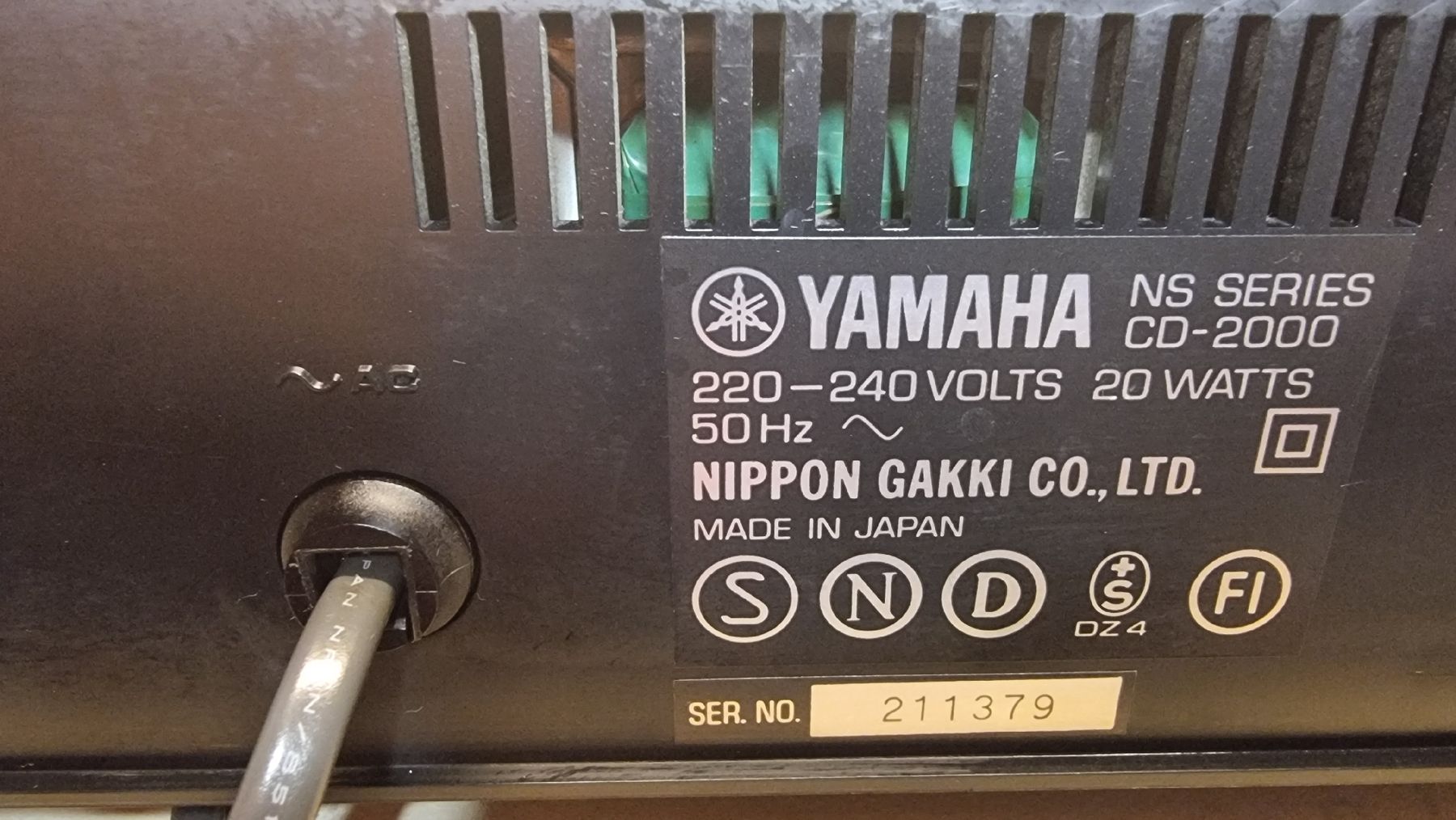 CD: YAMAHA CD-2000 – Usato da Schöfflisdorf venduto da Silvervintage.CH 3