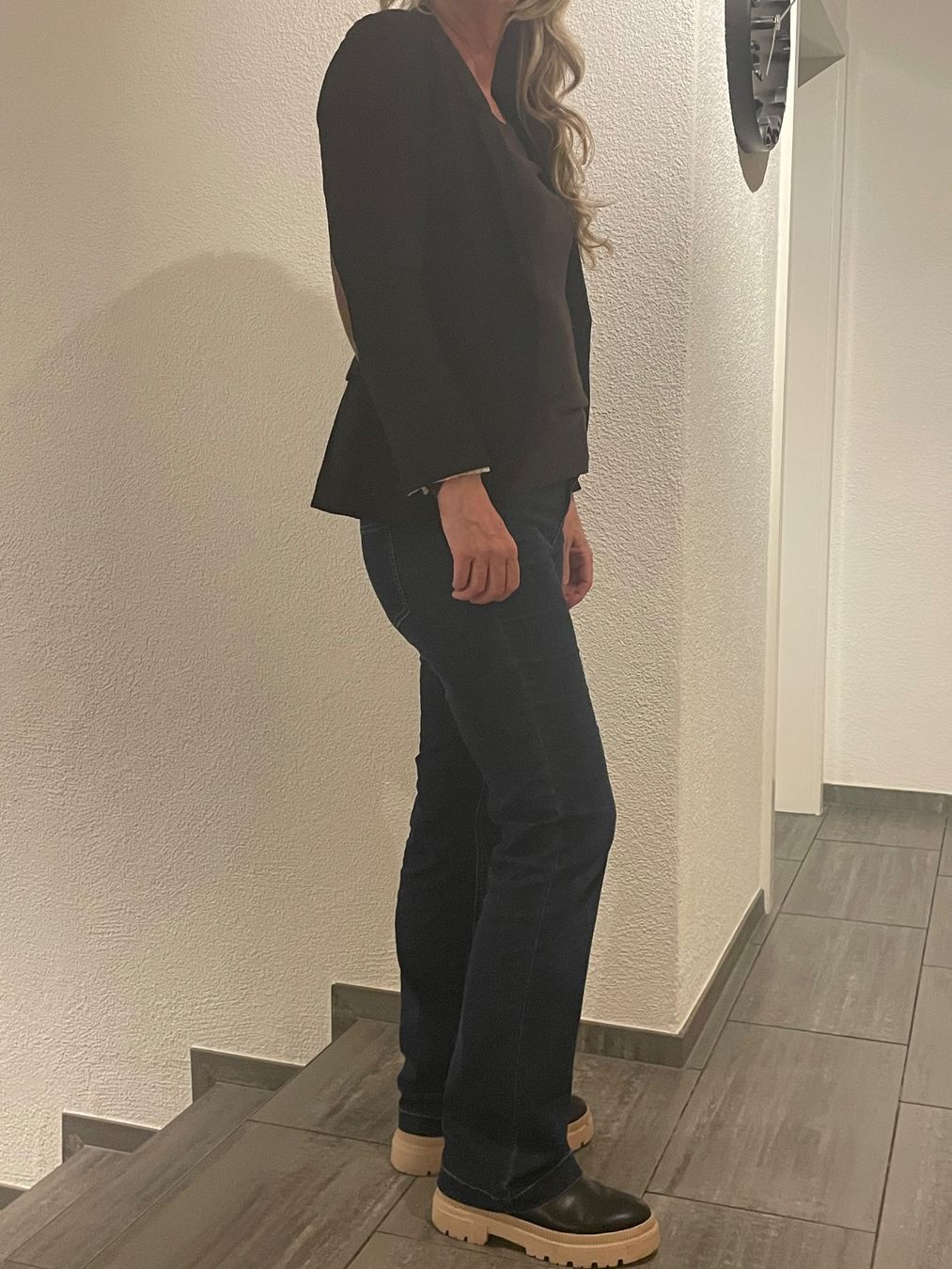 Giacche: Schicker Blazer mit Ellenbogen Patches, Grösse 38 – Usato da Immensee venduto da Tscharro 1
